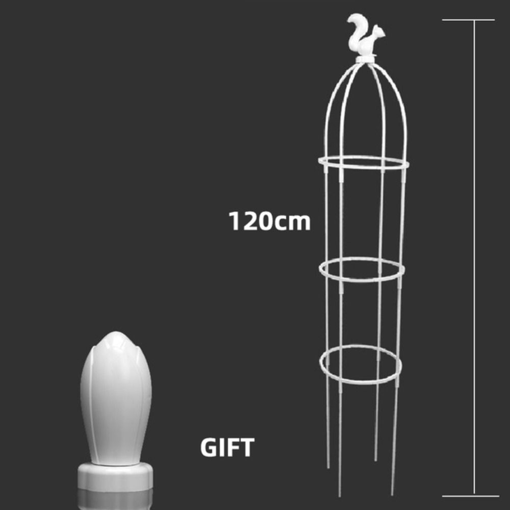 Rose Tomato Balcony Gardening Support Rod Planting Rack Climbing Vine Rack Flower Pot Holder
