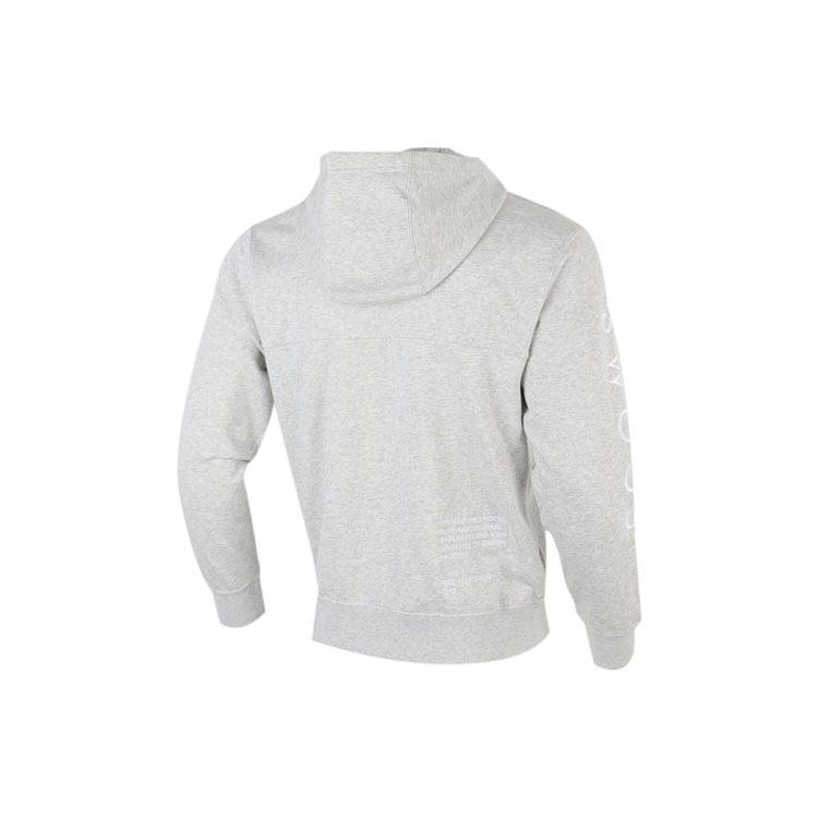 Nike Куртки Мужские Серо-меланжевые С капюшоном Умеренные Инструктор CU3927-050