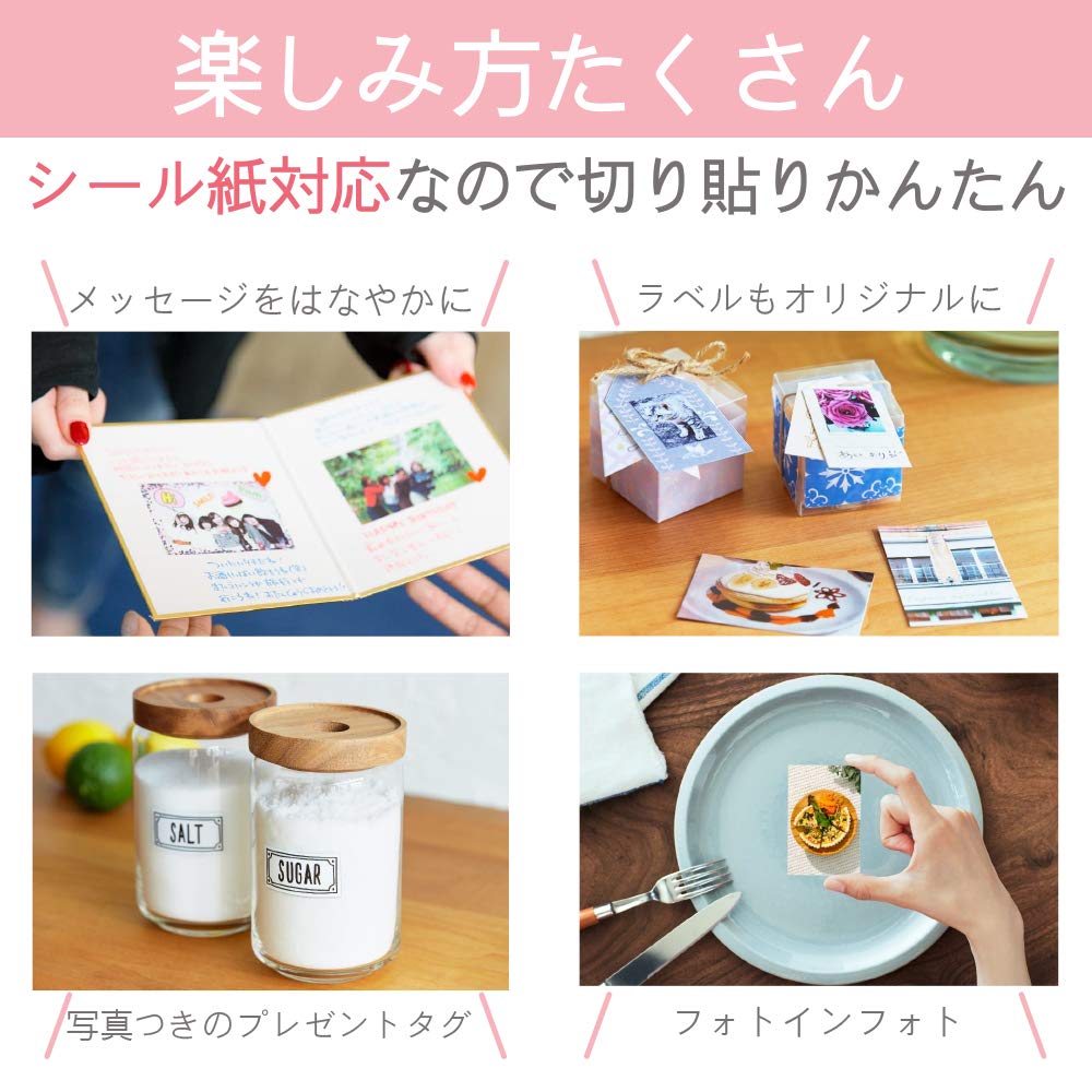 Canon Instant Camera Smartphone Printer iNSPiC Matte Black ZV-123-MBK