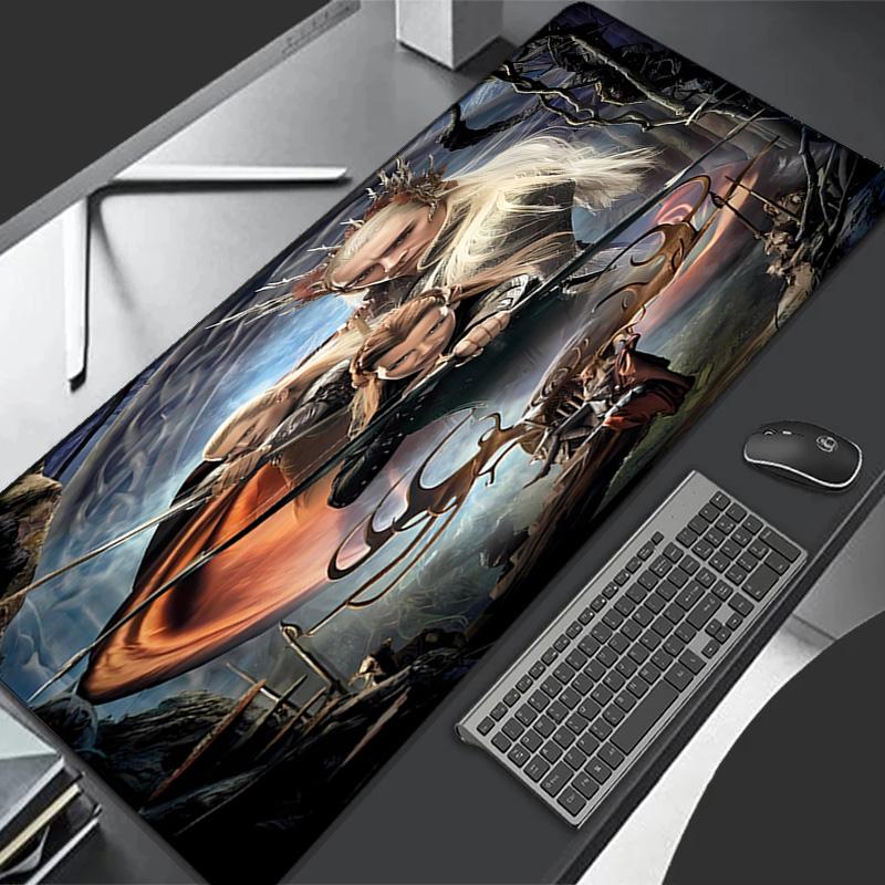 The Hobbit Theme Premium Non-slip Mouse Pad with Stitched Edges,Durable Rubber Material,for Desktop & Gaming Great Gifts