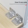 Stainless Steel L-Shaped Angle Bracket 90° for Shelf Support
