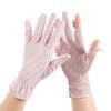 Mesh UV Protection Gloves Non Slip Thin Breathable Gloves Flip Touchscreen Ice Silk Gloves  Walking