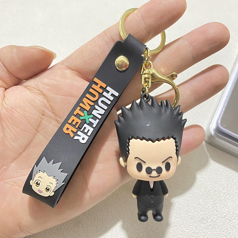HUNTER X HUNTER Брелок-фигурка Аниме Мультфильм ГОН ФРИКССС Кукла Подвеска Брелок Держатель для ключей автомобиля Аксессуары Украшения Игрушка для детей Подарки