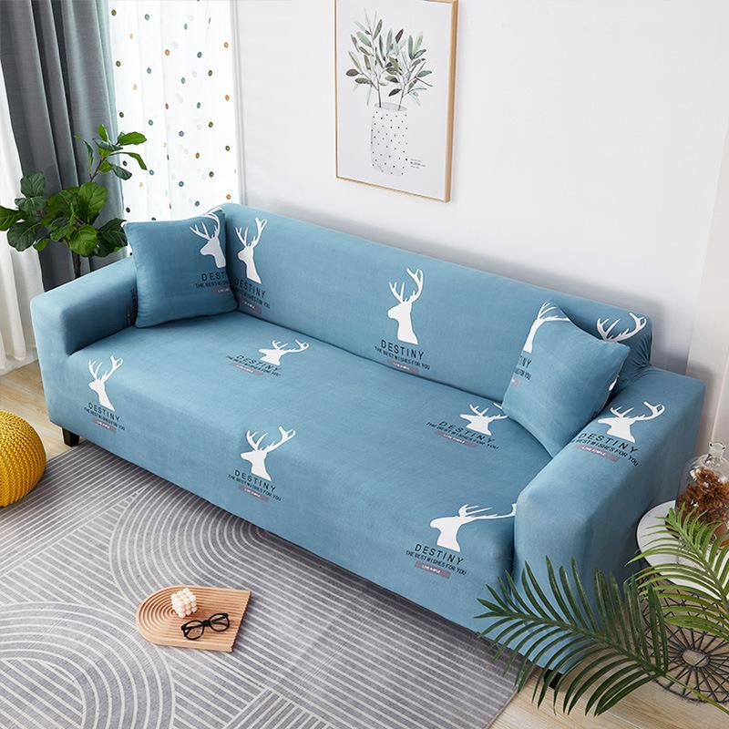 1/2/3/4-местные Чехлы L-образной формы в скандинавском стиле, эластичные чехлы для диванов с простой геометрией для гостиной, офиса, кабинета, дивана