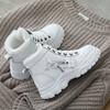 Winter Ladies Shoes Lace Up Women Sneakers Snow Ankle Boots Waterproof Warm Platform Botas Woman Footwear