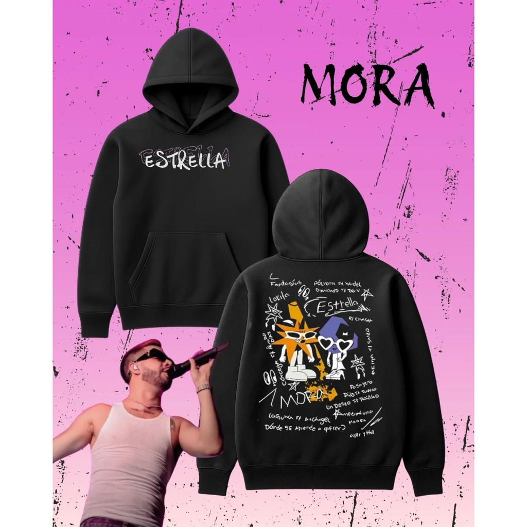Mora Print Hoodie Men Women Sweatshirt Hip Hop Harajuku Casual Loose Streetwear Y2k Oversized Pullover Tracksuit Female Male Clothing