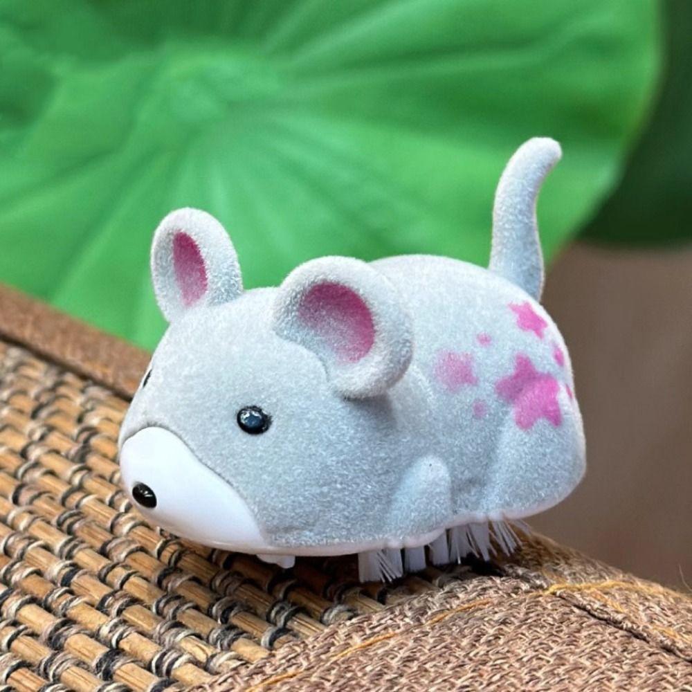 Износостойкая Электрическая Игрушка-Хомяк Милая Имитация Хомяка Игрушки для Дразнения Кошек для Щенка Котенка