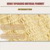 «Модные» наращивание волос крючком для женщин с эффектом «океанская волна» — 22 дюйма, мягкая волна с эффектом омбре, синтетические вьющиеся плетеные волосы