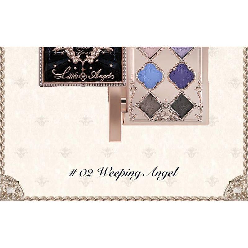 Flower Knows - Тени для век Little Angel 9 цветов - 02 Плачущий Ангел