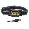 COB LED Headlamp Высокая яркость Многофункциональный портативный перезаряжаемый Headlight с индикаторами для