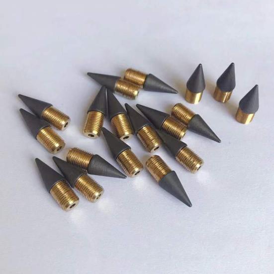 Pencil Tip Practical Refillable Portable Pencil Nib Screw Interface Graphite Nib Writing Pens Nib School Supplies