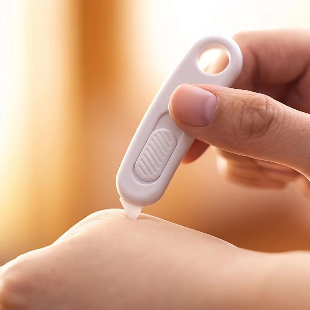 Портативный мини-керамический нож для хозяйственных нужд, безопасные лезвия, коробочная упаковка, инструмент для вскрытия, режущие инструменты с отверстием для подвешивания на брелок, с магнитной фиксацией