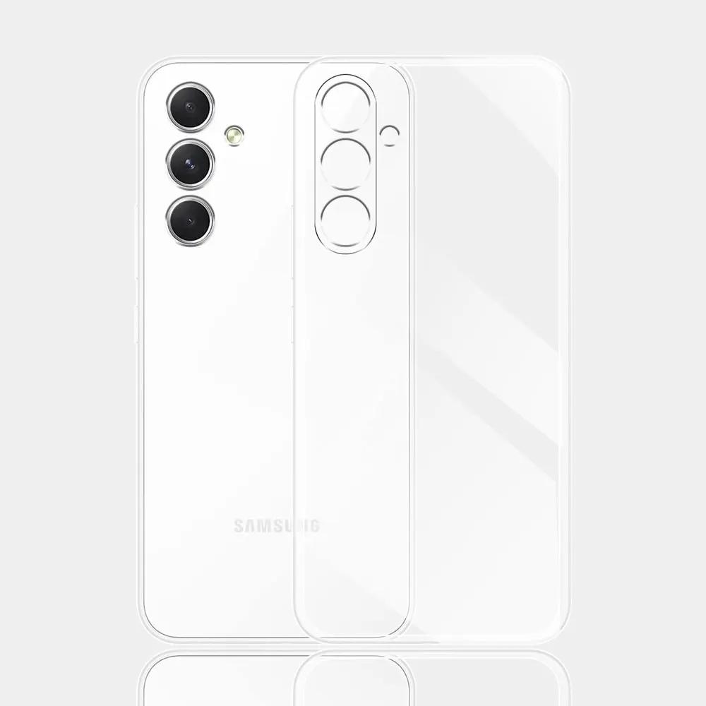 For Samsung S24 Plus Case Clear Soft Silicone TPU Phone Case Back Cover For Samsung Galaxy S24 Coque For Samsung S24 Ultra Funda