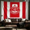 Custom Name Aberdeen FC Printed Tapestry – Wall Hanging for Bedrooms, Dorms, and Home Decor
