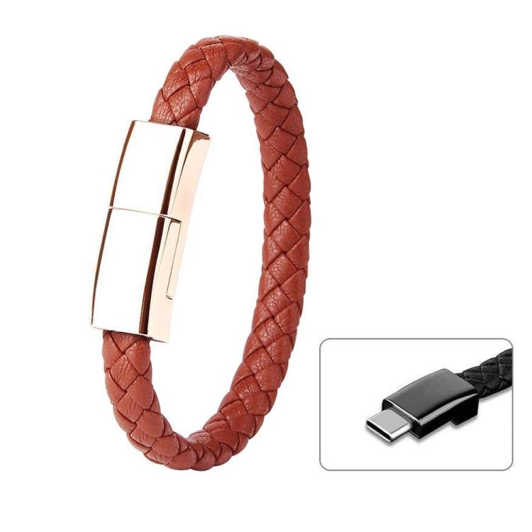XJ-72 20 см USB-кабель для зарядки браслета с USB-C/Type-C для передачи данных