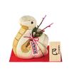 Sakura Horikiri Kimekomi Doll Good Luck Snake 5865209 (Golden Column)