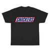 Новая футболка с логотипом шоколадного батончика Snickers, смешной дизайн, размеры от S до 5XL