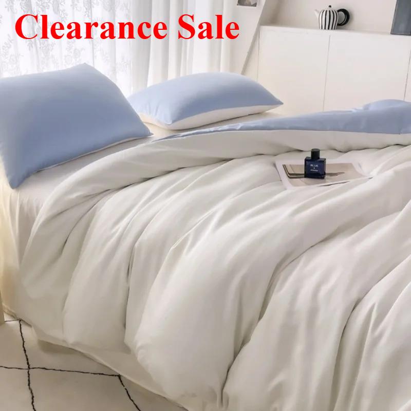 2025 Летнее прохладное одеяло из ледяного шелка однотонное размер Твин/Фулл/Квин/Кинг