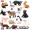 Набор игрушек-животных для детей: Модели Льва, Тигра, Крупного рогатого скота, Лошади, Слона, Свиньи, Курицы, Утки и Гуся