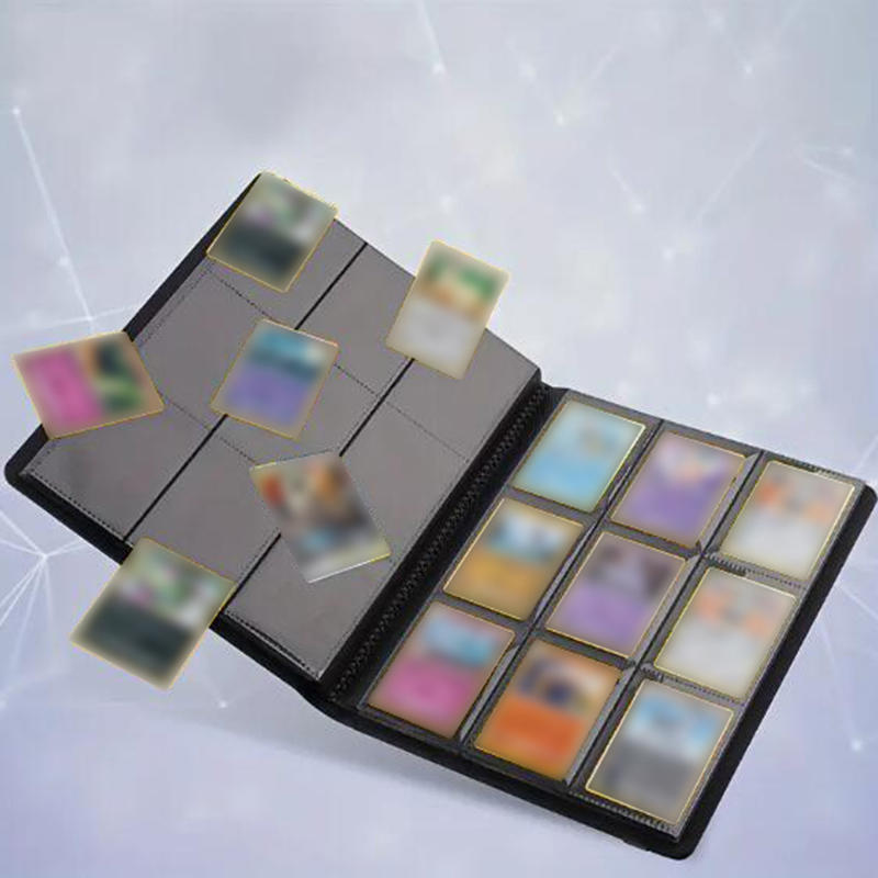 Trading Card 4/9/12 Pocket Card Holder Album PP Cover Durable Perfect for Storage Game Sports ID Cards Portable Cards Album Case for Collection