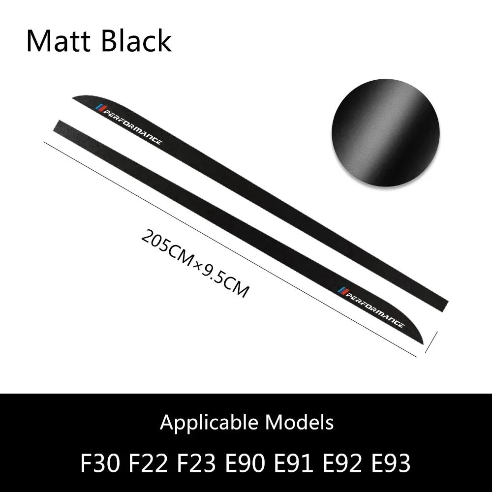 M Performance Logo Stickers For BMW E60 E61 E90 F10 F30 F31 F32 F33 F22 F23 F15 F85 G30 Side Skirt Vinyl Tuning Car Accessories WGLRK1