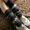 Christmas Gift Warm Wool Knitted Leg Warmers Footless Calf Socks Boho Winter Protective Stocking For Women Girls