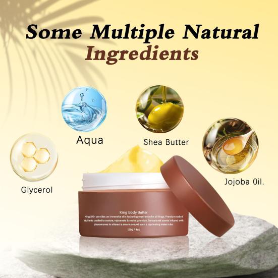 120 г Мужской увлажняющий крем Увлажняющий Разглаживающий Питательный Увлажняющий Стойкий Аромат Портативный Дорожный Уход за Кожей Масло для Тела