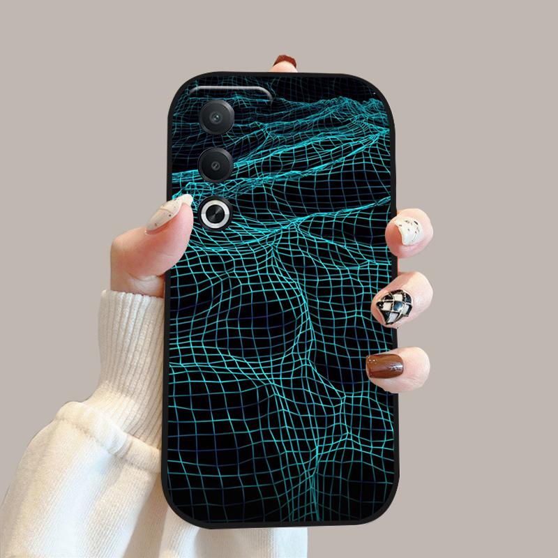 Чехол для Oppo A80 5G A3 Pro CPH2639 Ударопрочный Мягкий Силикон ТПУ Чехол для Телефона Для OPPO K12x A3x 5G Модный Роскошный Fundas Чехлы