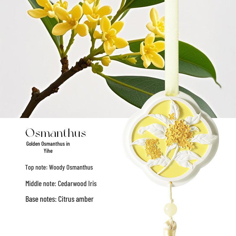 Ароматические саше для шкафа Yihe Jinguo Feng: Стойкий легкий аромат для спален и детских комнат.