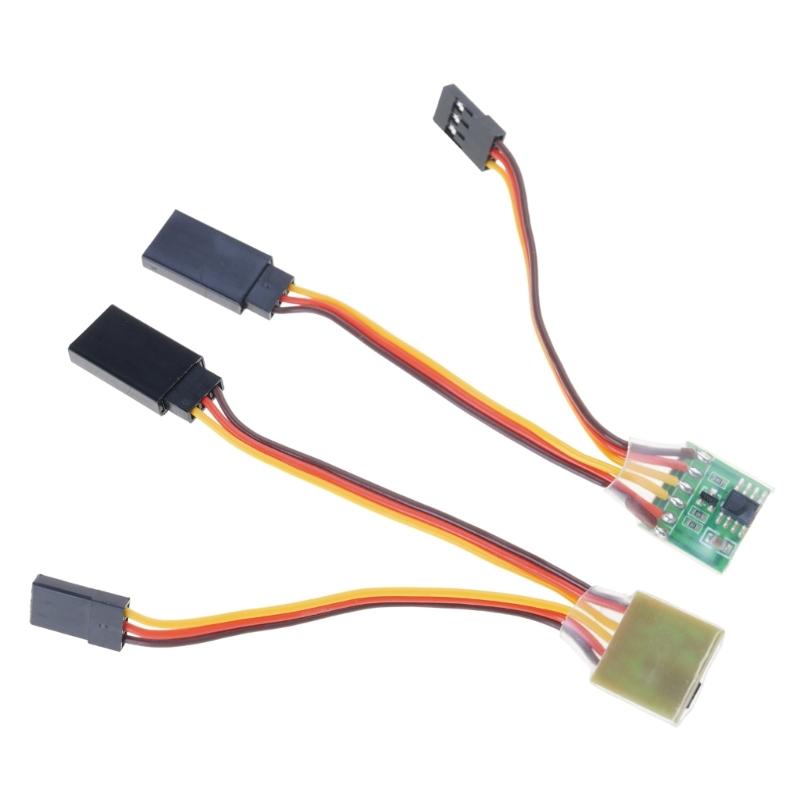 High-Precision Servo Reverser Portable Remote Control Toy Signal Reverser Automobile Modified Replacing Part 5V-6V