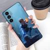 Чехол для телефона N7 Game M-Mass E-Effect для Samsung S 25,24,21,22,23,30,20,Ultra,Plus,Fe,Lite,Note,10,9,5G Черный Мягкий