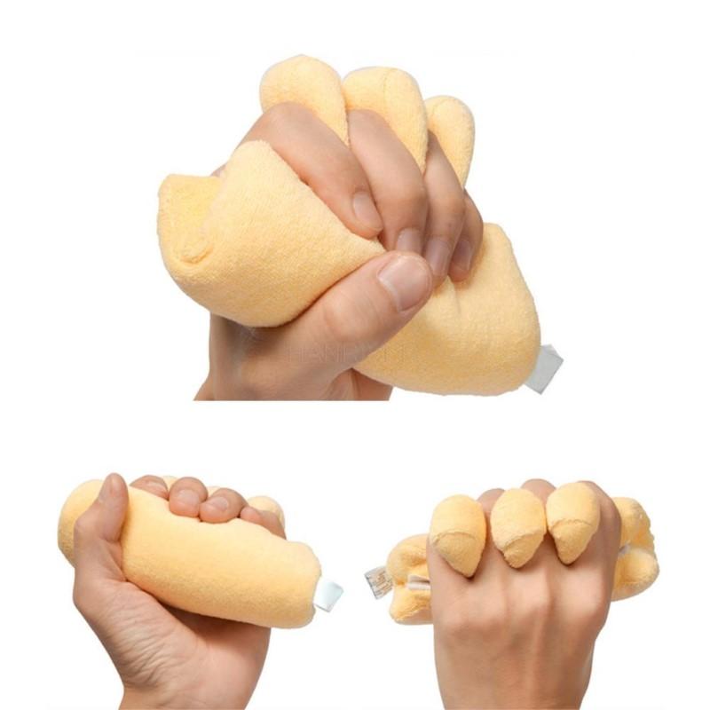 Разделитель пальцев Противопролежневый Аксессуар для ухода за пальцами лежачих пожилых пациентов Дышащий Легко сохнущий Впитывающий Влагу Пот