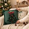 Soft Fluffy Christmas Pillow Cover Plush Cushion Cover Festive Decor Pillowslip  Home Sofa