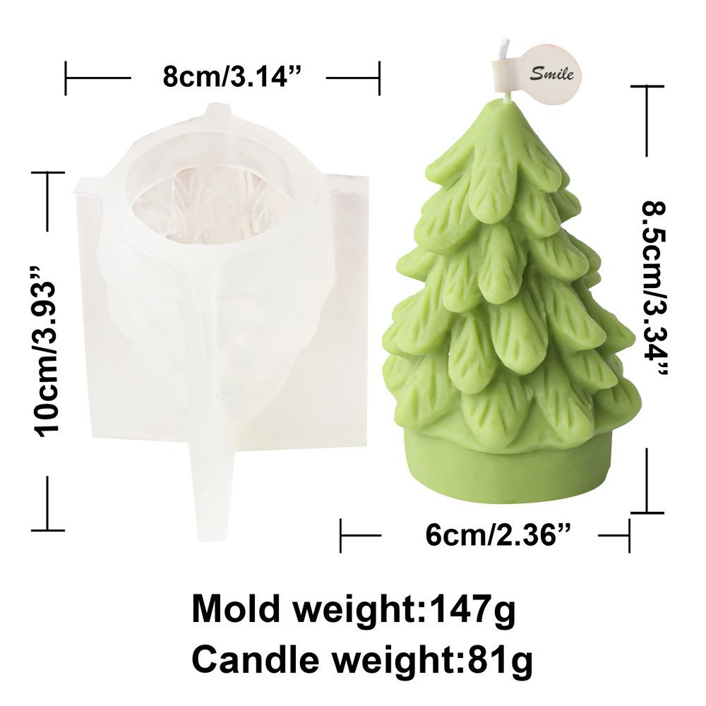 3D Геометрические Формы для Свечей в виде Рождественской Сосны Силиконовые DIY Шишка Ароматерапевтические Свечи Изготовление Смола Формы Принадлежности для Домашнего Декора