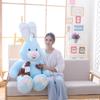 Rabbit Plush Toys Scarf Love Cartoon Animals Fill Doll Xmas Gift Stuffed Garnish
