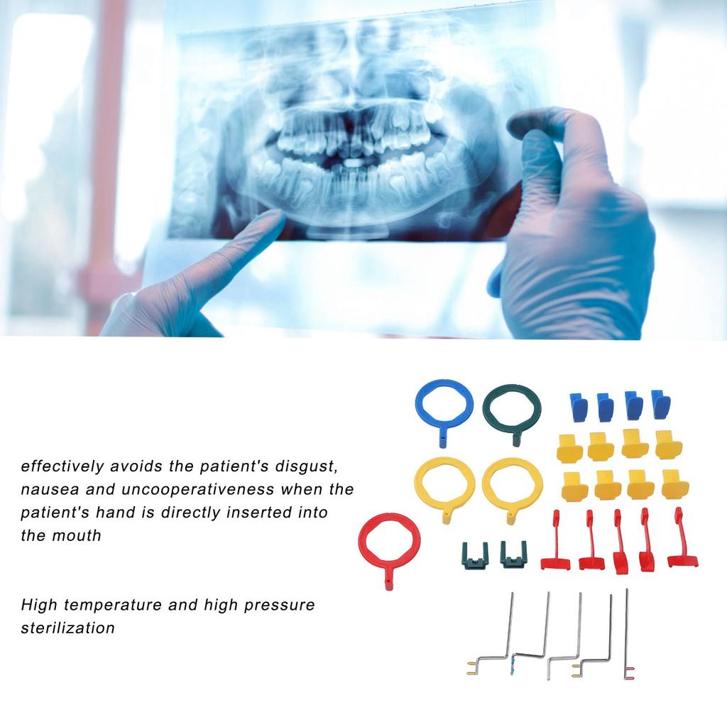 Стоматологическая внутриротовая система позиционирования рентгеновской пленки Эргономичный видимый стоматологический набор для фотосъемки для стоматологии