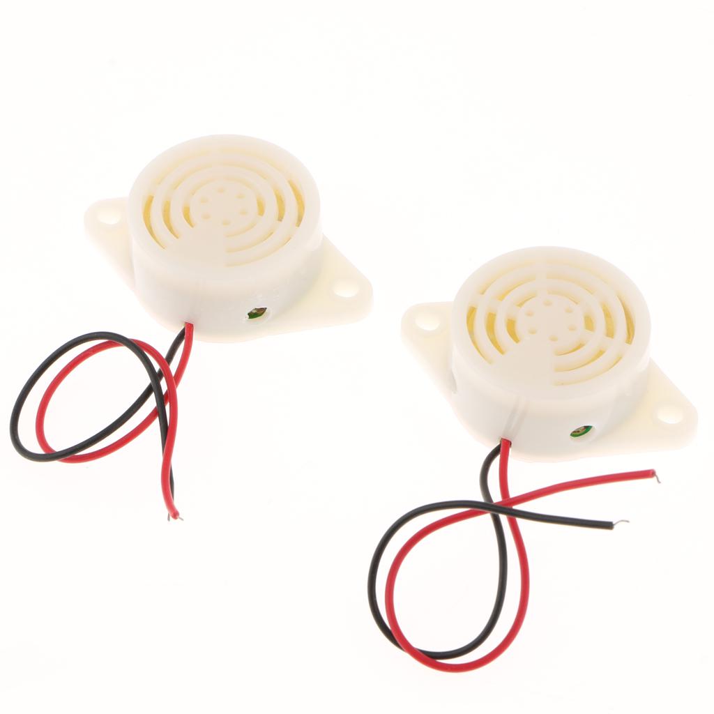 2PCS SFM27 DC 324V 95DB Intermittent Beep Alarm Electronic Buzzer Sounder
