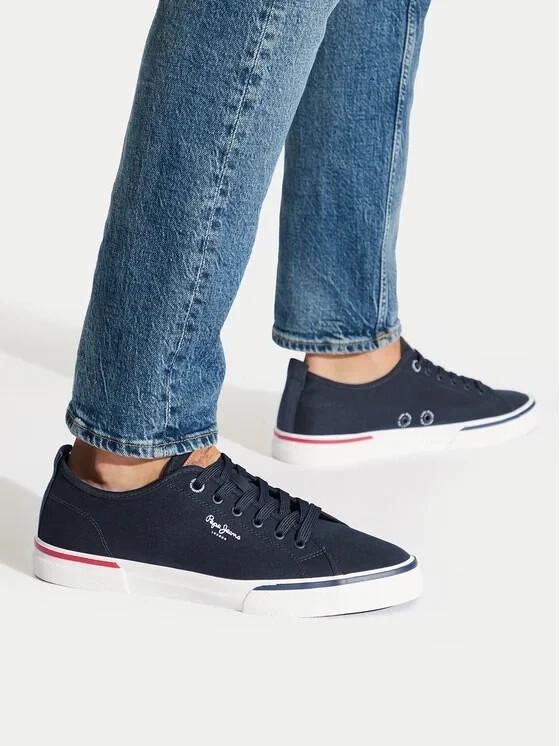 Кроссовки Pepe Jeans Retro Kenton navy