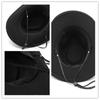 Ethnic Woolen Hats European and American Men and Women's Woolen Western Cowboy Hats