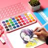 Solid Watercolor Pigment with Water Brush Pen Painting Pigment Set Oil Painting Kit Art Supplie