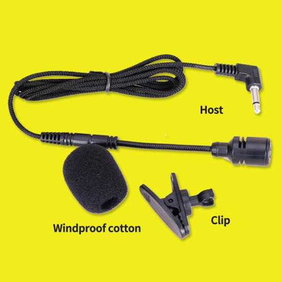 Проводной микрофон Высокочувствительный Всенаправленный Захват Защита от свиста Чистое Качество Звука 3,5 мм Чистый Звук Мини Петличный Микрофон для Конференции
