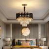 Modern Bedroom Living Dining Room Lighting Luxury Crystal Pendant Lights Gold Ceiling Chandelier Indoor Decorations Led Fixture