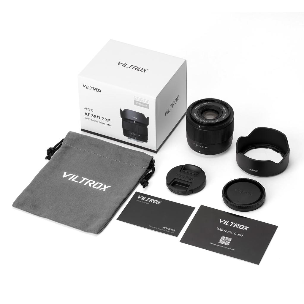 VILTROX AF 35mm Compact and large aperture Compatible with Fujifilm mirrorless cameras such as F1.7 X-mount lens. lightweight, APS-C, 1.7. X-mount