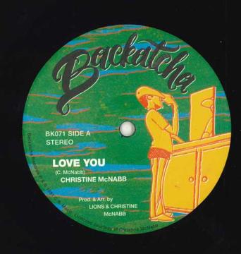 12-дюймовая пластинка CHRISTINE MCNABB Love You Combination BK071 Backatcha UK 2024 Великобритания Регги Ска Даб