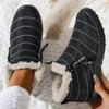 Fashion Snow Boots Woman Soft Ladies Shoes Slip On Women Booties Solid Ankle Boots Waterproof Couple Plush Botas Mujer Boots Women