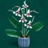Kids' Flower-Themed Building Blocks: Daffodil, Sunflower, Rose Potted Plants