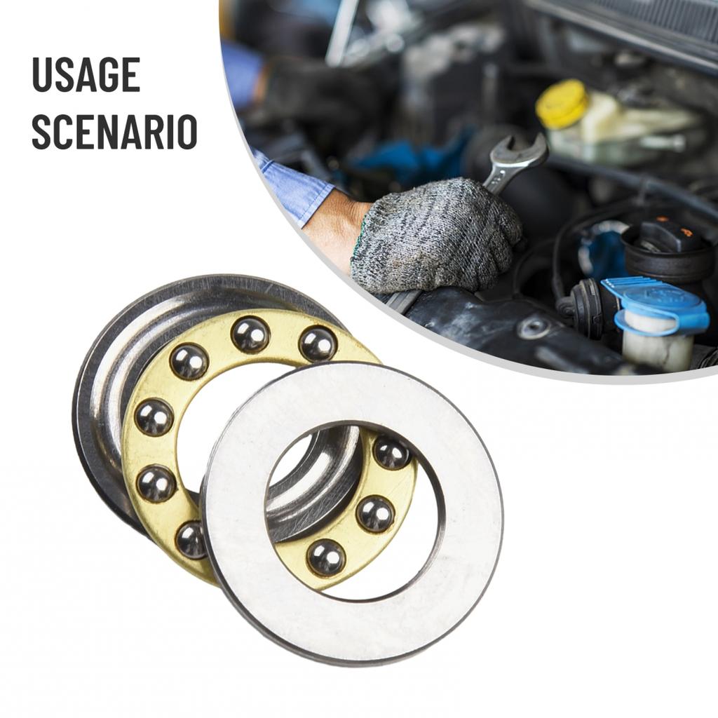 Упорный шарикоподшипник Миниатюрные плоские стальные подшипники Взаимозаменяемые детали