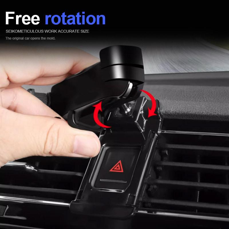 Hivotd Dashboard Car Phone Holder Cover Nice Appearance Interior Decoration Auto Accessories For Mercedes Benz E-Class 2016-