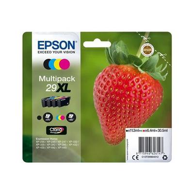 Epson Мультиупаковка T2996 XL - Клубника - Черный, Голубой, Пурпурный, Желтый (C13T29964012)