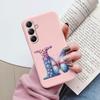 Phone Case For Samsung Galaxy A15 A25 A35 A55 A13 Colorful Letter Love Flower Butterfly Women INS Shell Fundas Bumper Soft Cover